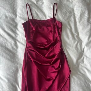 Windsor Silk Red Dress